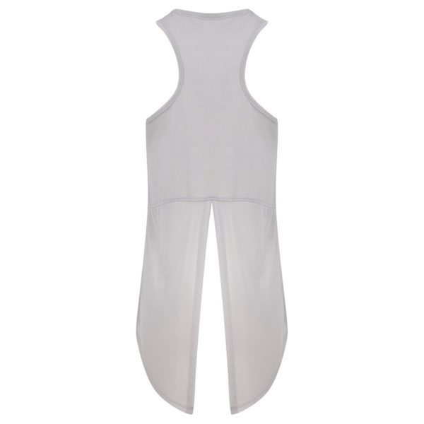 Tombo Dame/Dame Åben Ryg Vest Lysegrå Light Grey M