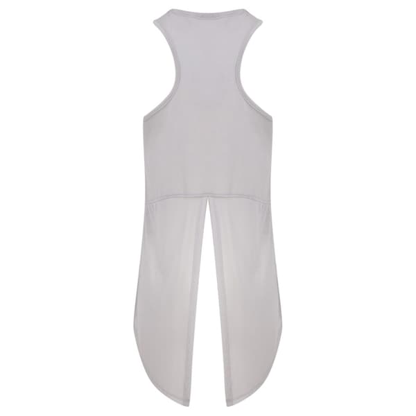 Tombo Dame/Dame Åpen Ryggvest Lysegrå Light Grey XL