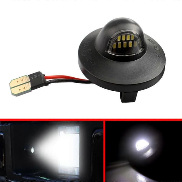 Til F150 F250 F350 2x LED Nummerpladelys Bilbelysningssæt