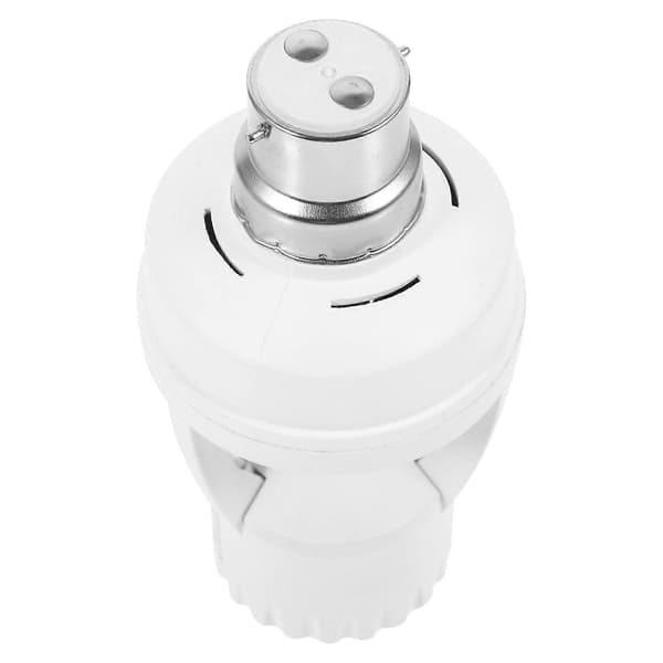 1 stk E27 infrarød pæreholder B22 til E27 omformer E27 lyspære-adapter