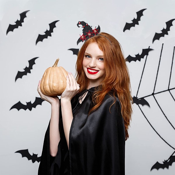 Halloween Spider Ghost Pumpkin Hårbøyle Devil Pannebånd Style 3