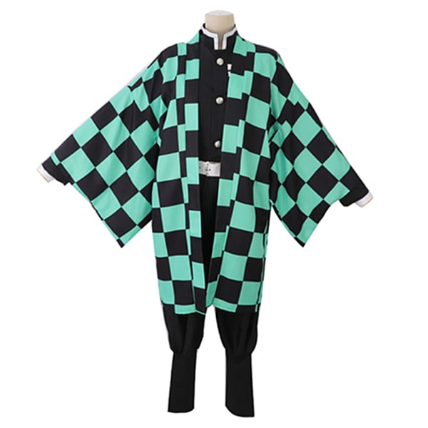Halloween Demon Slayer Cosplay Kostume Outfits Party Udklædning E 130cm