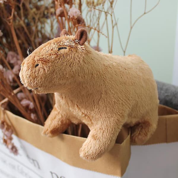 Simulering Capybara Plyschleksak Söt Capybara Gosedjursdocka Födelsedagspresent