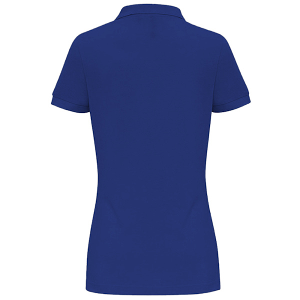 Asquith & Fox Ensfarget kortarmet pikétrøye dame/dame R Royal 2XL