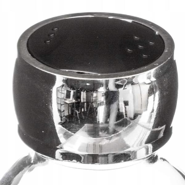 8x Krydderglass med Roterende Krydderstativ black