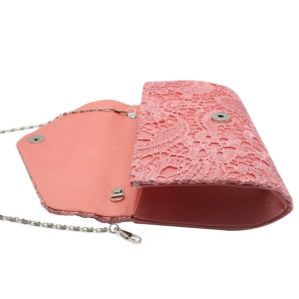 1 st spets satin aftonväska, förvaringsväska, crossbody-väska