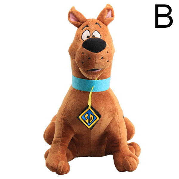 Scooby Doo Dog Plysch fylld leksak Mjuk och söt Danois docka Julklapp till barn B