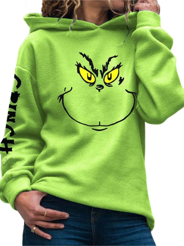 2022 Unisex 3D Grinch Julgenser Genser Vintergave S
