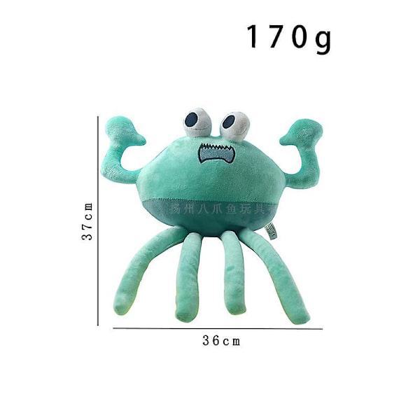 Garten Of Banban Plysch Jumbo Josh Mjukleksak Mjukdjur Doll Kid Födelsedagspresent Blue jellyfish