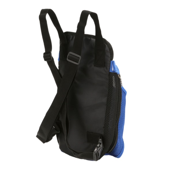 Pet Dog Carrier Ryggsäck Easy-Fit Andningsben Utanför Hund Carrier Blue XL