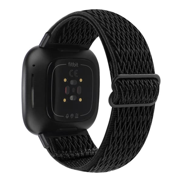 Kompatibelt vævet nylonarmbånd til Fitbit Versa 3/Sense - Armbånd