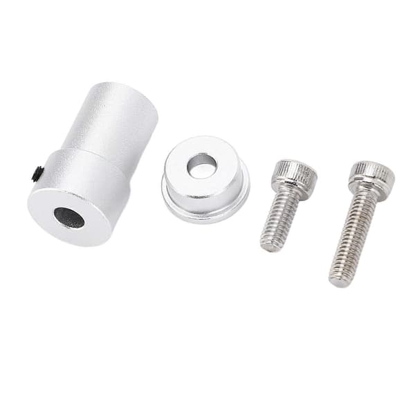 Axelkoppling 5mm Aluminiumlegering Stabil Anslutning Axelkopplare för Robot Hjul DC-Motor