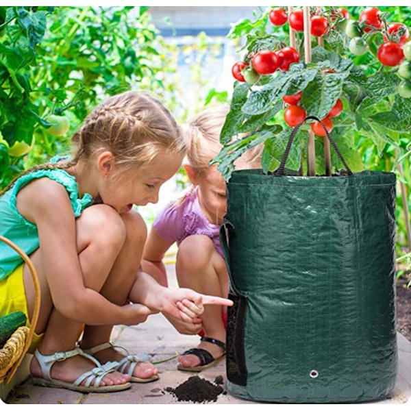 Dyrkningssæk til Jordplanter DarkGreen 1-pack M
