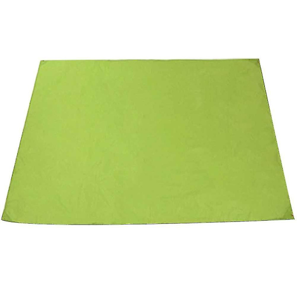 Tält presenning Markis Solskydd Regnskydd Strand Camping Picknickdyna Fuktsäker Matta Green