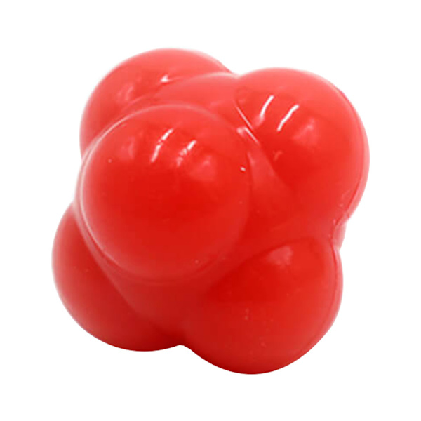 Ultra-Bounce Reaction Balls Fitness Hexagon Ball Bounce Reaction Balls för smidighet för reflex- och koordinationsträning Yellow