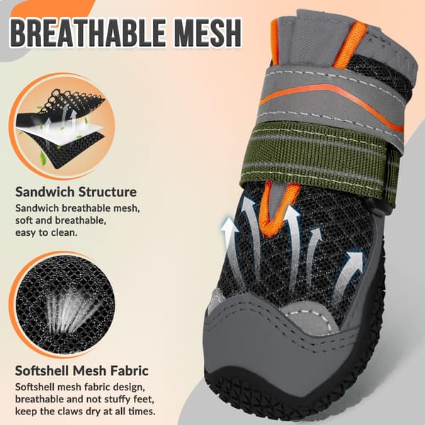 Eyein Dog Boots Paw Protector - Summer Hot Pavemen