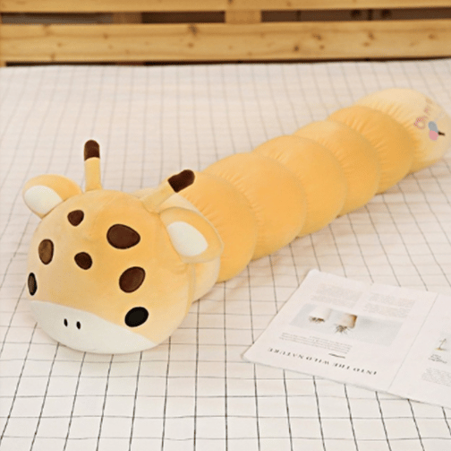70 cm farverig Caterpillar plyslegetøj Animal Transform Dukke