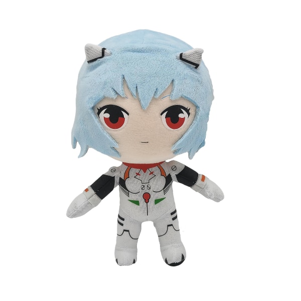Rei plysch stoppade leksaker Evangelion Doll Anime Perifer Doll