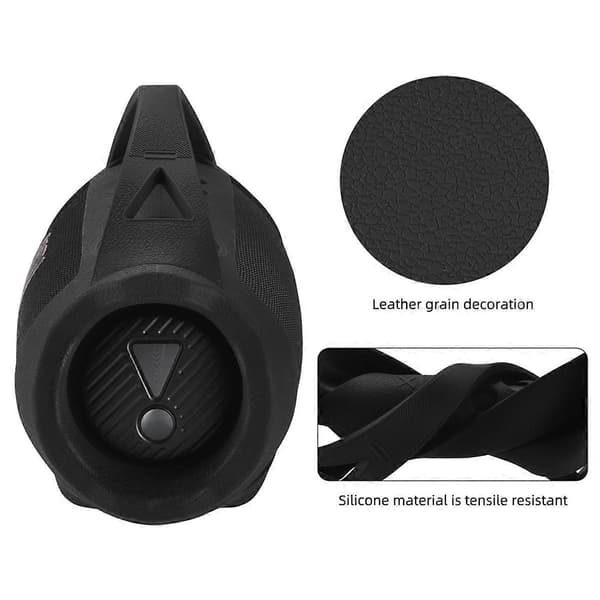 Beskyttelsescover i silikone til Xtreme 4 bærbar Bluetooth-højttaler, sort