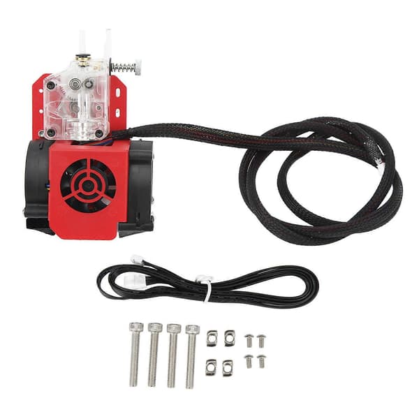 Dual Drive Direct Extruder 2 Blast Fan Slidstyrke 3D Printer Tilbehør til Ender 3 V2