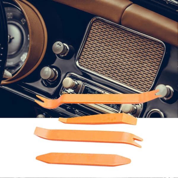 4 stk/sett bil dashbord trim panel fjerneverktøy effektivt solid bærbart universelt biltilbehør for bil