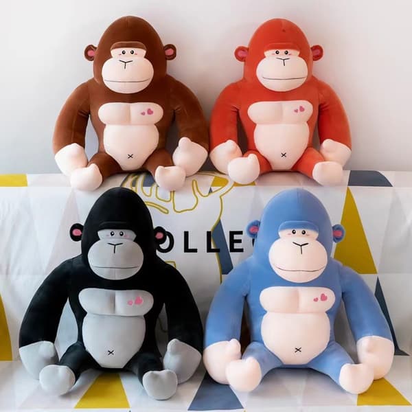 King Kong gorilla - plyslegetøj