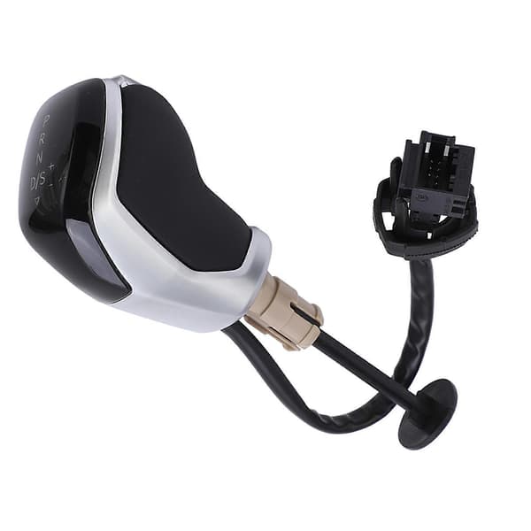 Bil gearskifteknop med LED-indikatorseleudskiftning til Octavia Mk3 5E 2013-2019 Hvidt lys