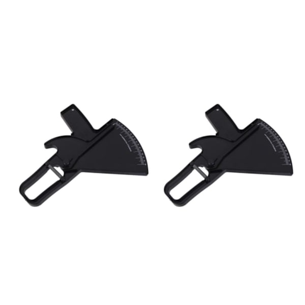 1/2/3 Rasvanpoltto-opas Ihopoimupihtimittari Laiha kunto Black 2Set