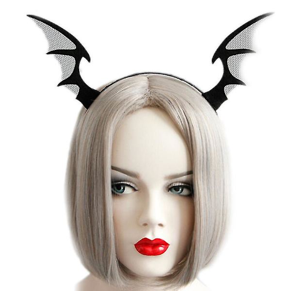 Nye Bat Wings Ører Hårbøjle Halloween Party Pandebånd Hårbånd Hovedbeklædning Cosplay