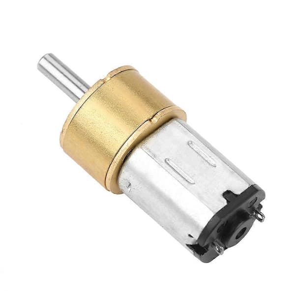 DC6V 14MM N20 Mikrometal Gear Box Støvtæt Motor Til Robot DIY (100RPM)