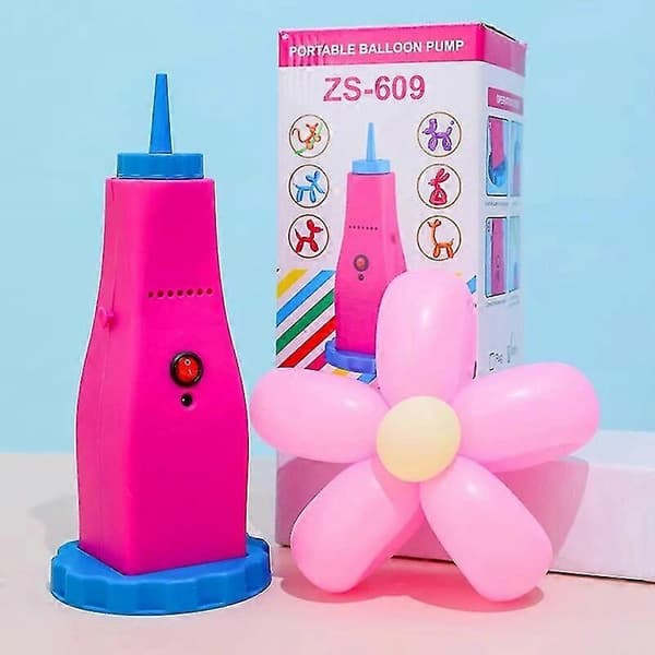 AC 100-240V Elektrisk Lang Bar Ballonpumpe Bærbar Ballonpustemaskine