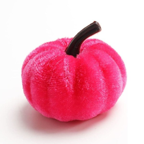 4 stk falsk gresskar Halloween dekorasjon KUNGSBLÅ royal blue