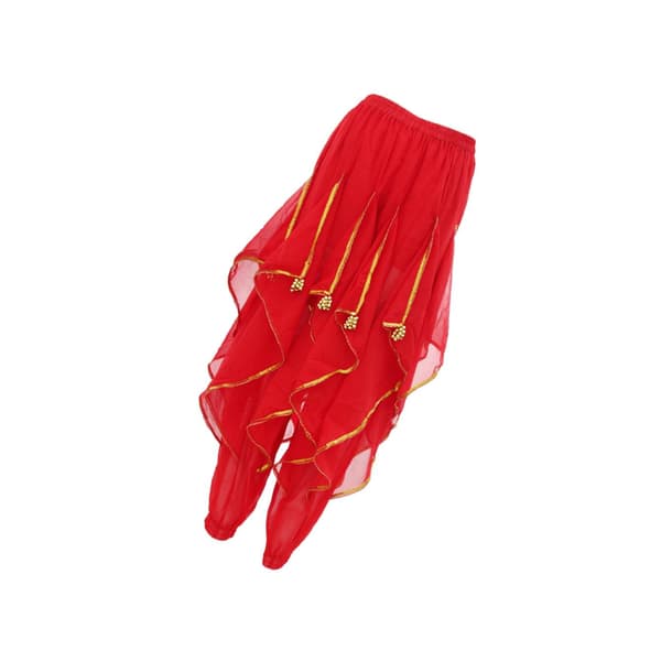 1/2/3/5 Dam Magdans Harem Byxor Tribal Baggy Arabic Red 1 Pc