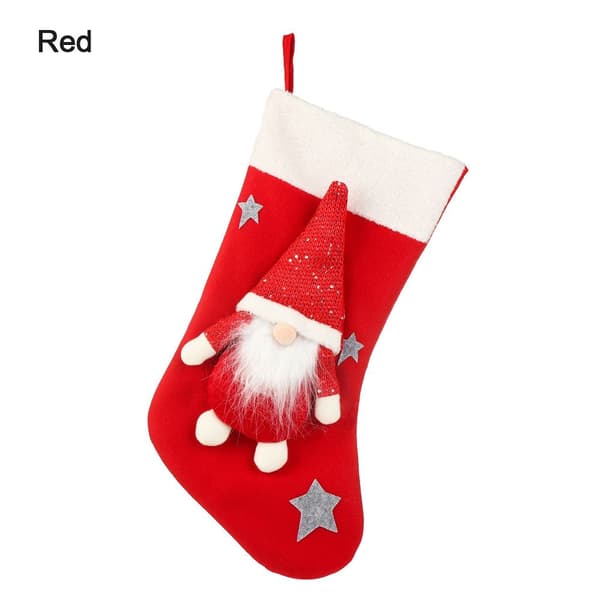 Julstrumpor Jultomten RÖD