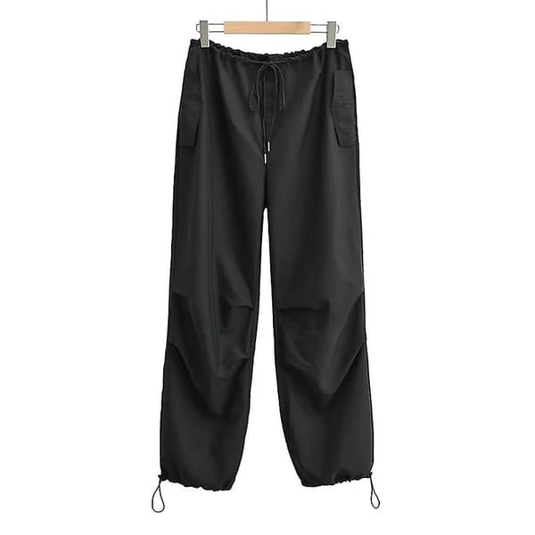 Løse sommerbukser til kvinder Mode Beam Casual Bukser Black S