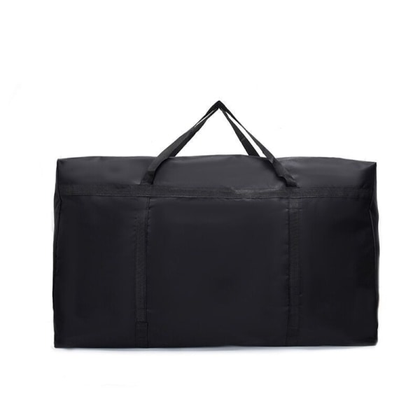 Stor oppbevaringsveske for flytting, Oxford vannavstøtende organizer Black 120L