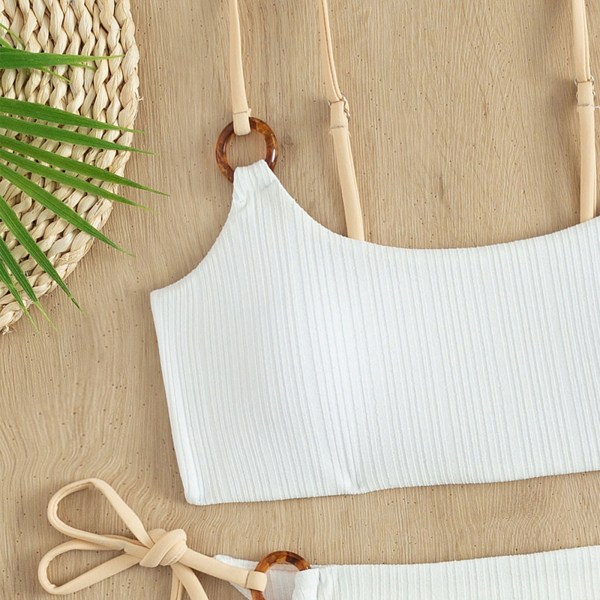 Bikin Baddräkt Dam Baddräkt Bandeau Push Up Micro Bikini et Baddräkt trandkläder ommar Bikini Green S