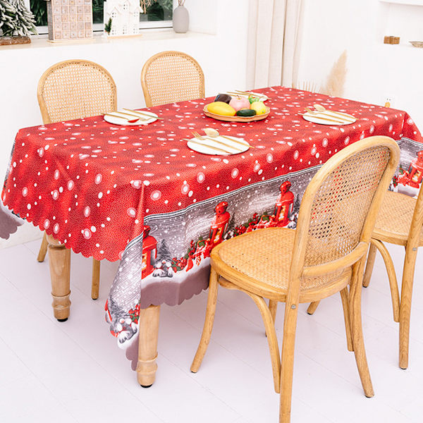 Holiday Legacy Garn Färgad Jacquard Duk för style 3