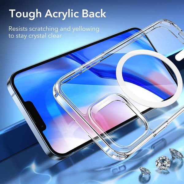 Hybrid Case med HaloLock, kompatibel med iPhone 13 Pro Max