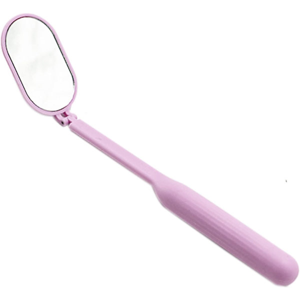Ögonfransförlängningsspegel Lash Mirror Justerbar hopfällbar inspektionsspegel False Lash Extensions Tillbehör rosa pink