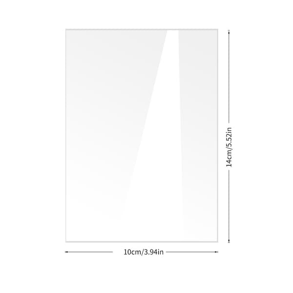 #Rektangulære Akryl Bordskilt - med Base - Stor, Bryllup Tabell#