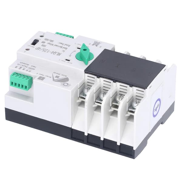 Dobbeltstrøm Automatisk Overførselsafbryder Millisekundskredsløb Hurtig Controller NLQ4?125/4P 100A 220V