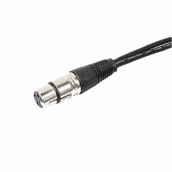 DOONJIEY 0.3/0.5/1m 3-bens XLR hunstik til 2XLR han Y-splitterkabel