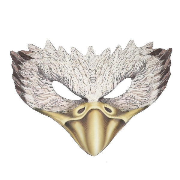 Halloween White Eagle Mask Halloween Party Eagle Mask Pu Eagle Mask Halloween Party Supplies
