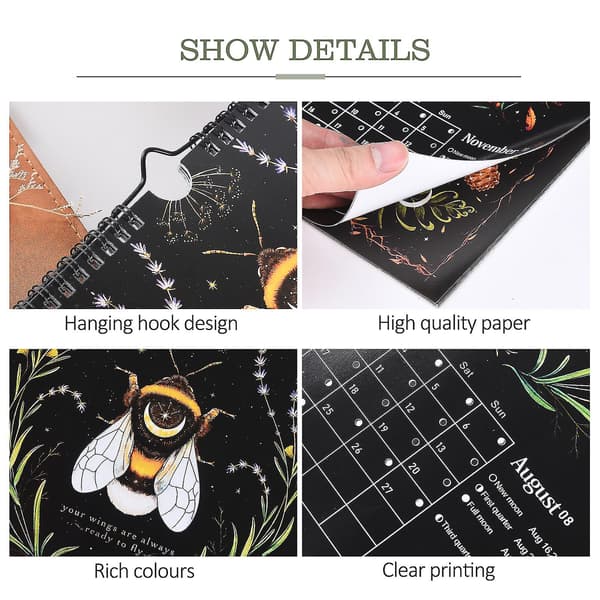 2023 Dark Forest Lunar Calendar Wall Calendar 12 Illustrations Wall Calendars