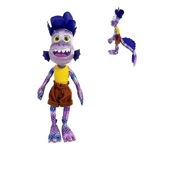 Sea Gaby Plyschleksak Luca Alberto Stuffed Plysch Sommar Vänskap Anime Doll A Purple