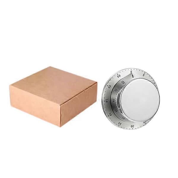 Mekanisk kjøkkentimer, Adsorberbar magnetisk timer, Vanntett rustfritt stål gjenbrukbar