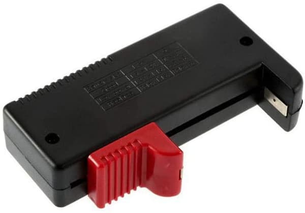 Universal batteritester til Aaa CD 9v 1,5v batterier