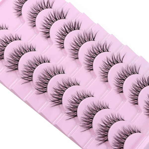 Lösögonfransar Faux Mink Lashes Falska ögonfransar