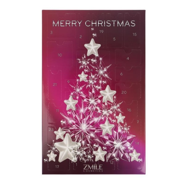 Zmile Cosmetics Advent Calendar 24 Windows 'Crystal Christmas Tr multicolor